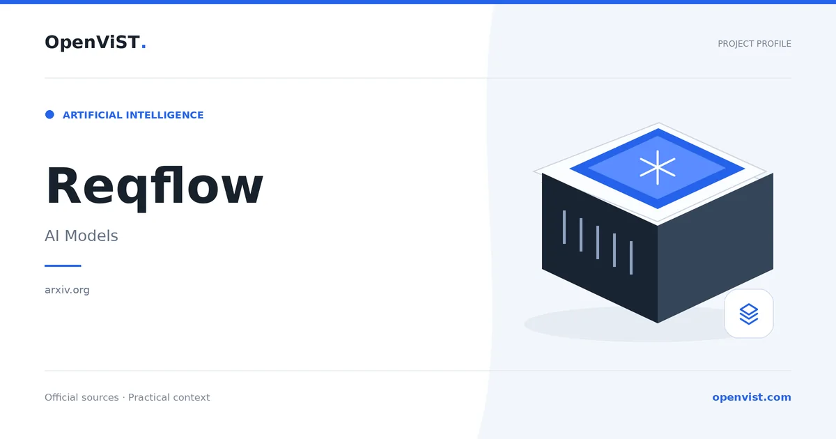 Reqflow — OpenViST project profile in AI Models.
